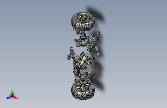 G056372-悬挂设计=车架底盘悬架悬挂