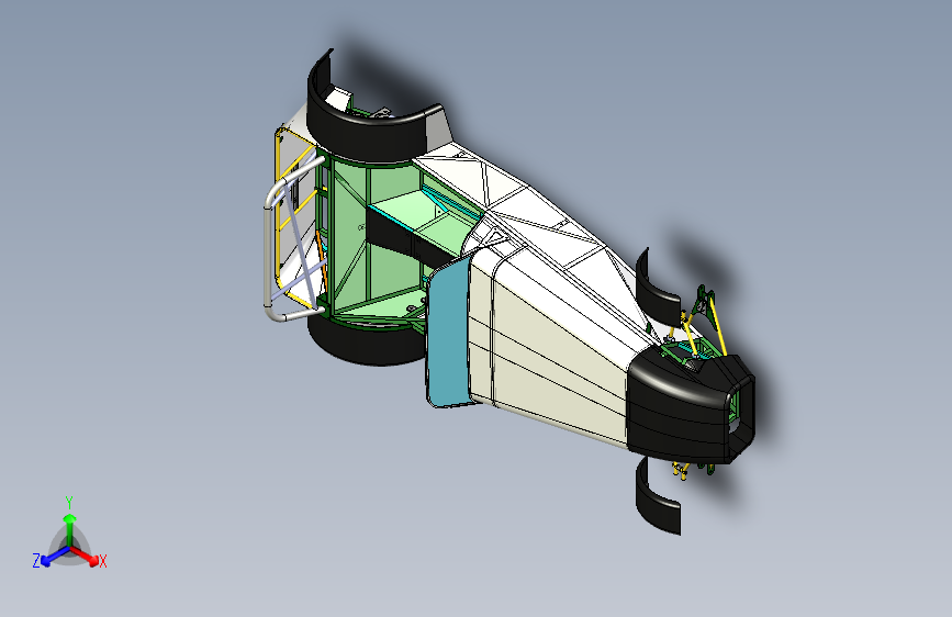 G056744-Caterham+Lotus+7启发的复制品=车架
