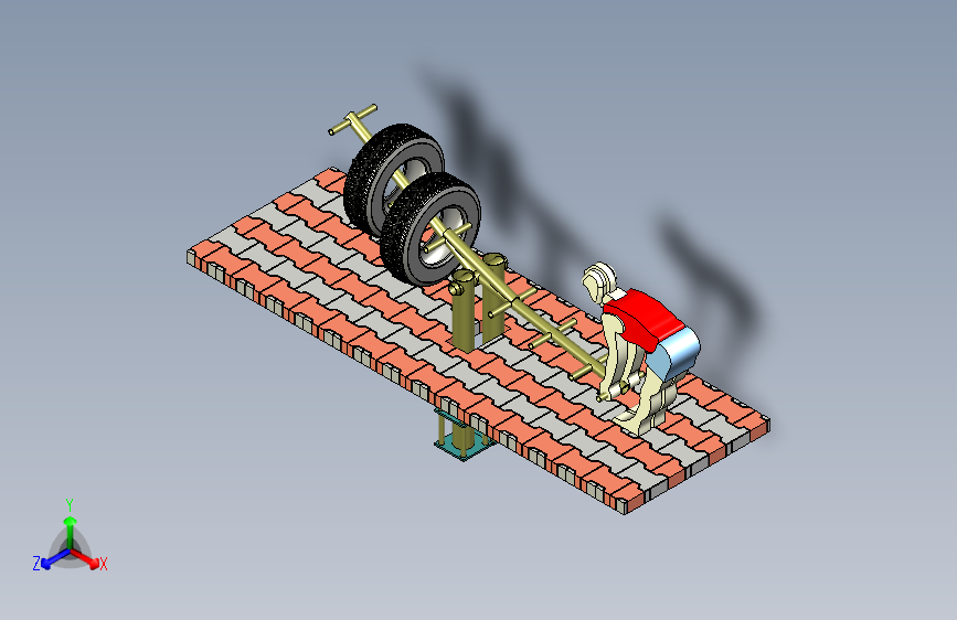 G056815-Yard+运动模拟器（型号+Pump）=水泵油泵