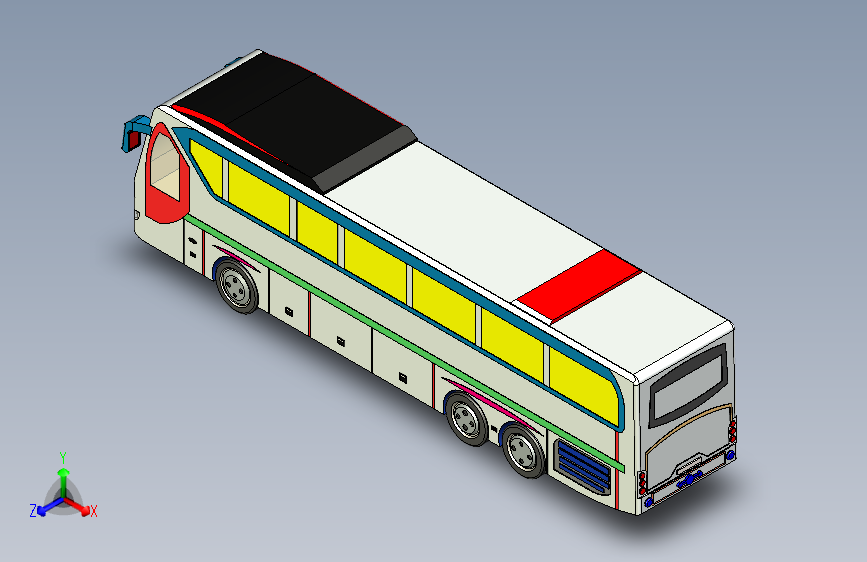 G057243-Neoplan+Tourliner+巴士设计。=巴士大巴汽车