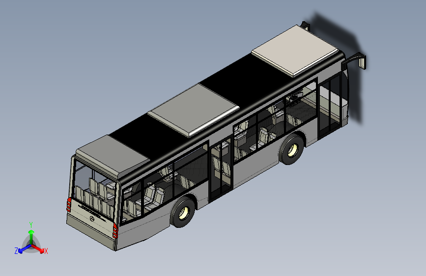 G057248-Solidworks,+巴士=巴士大巴汽车