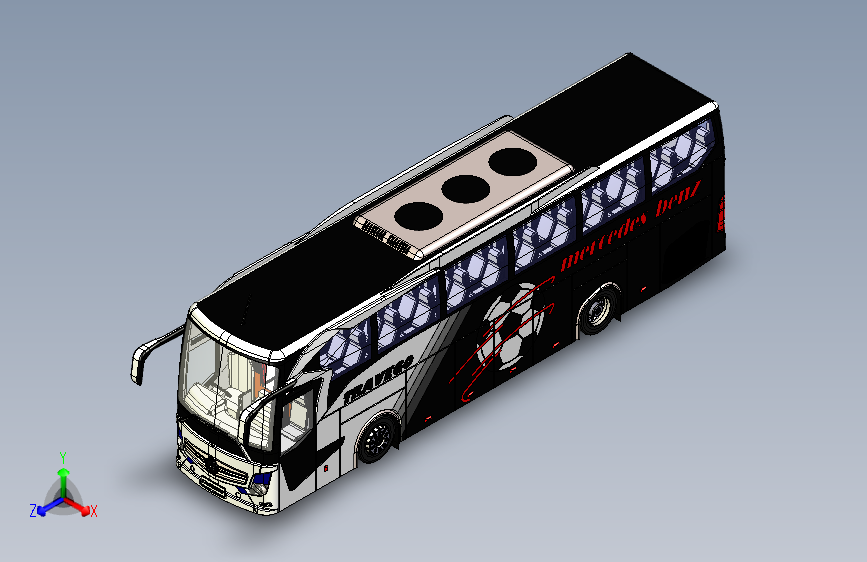 G057253-Travego+(梅赛德斯-奔驰)=巴士大巴汽车