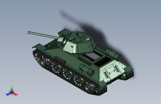 G057781-坦克+T-34=坦克装甲车