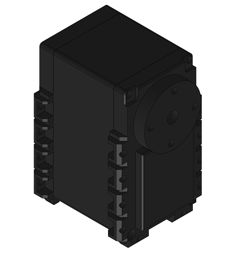 G079351-伺服电机 Dynamixel ax-12=齿轮变速箱减速机差速器