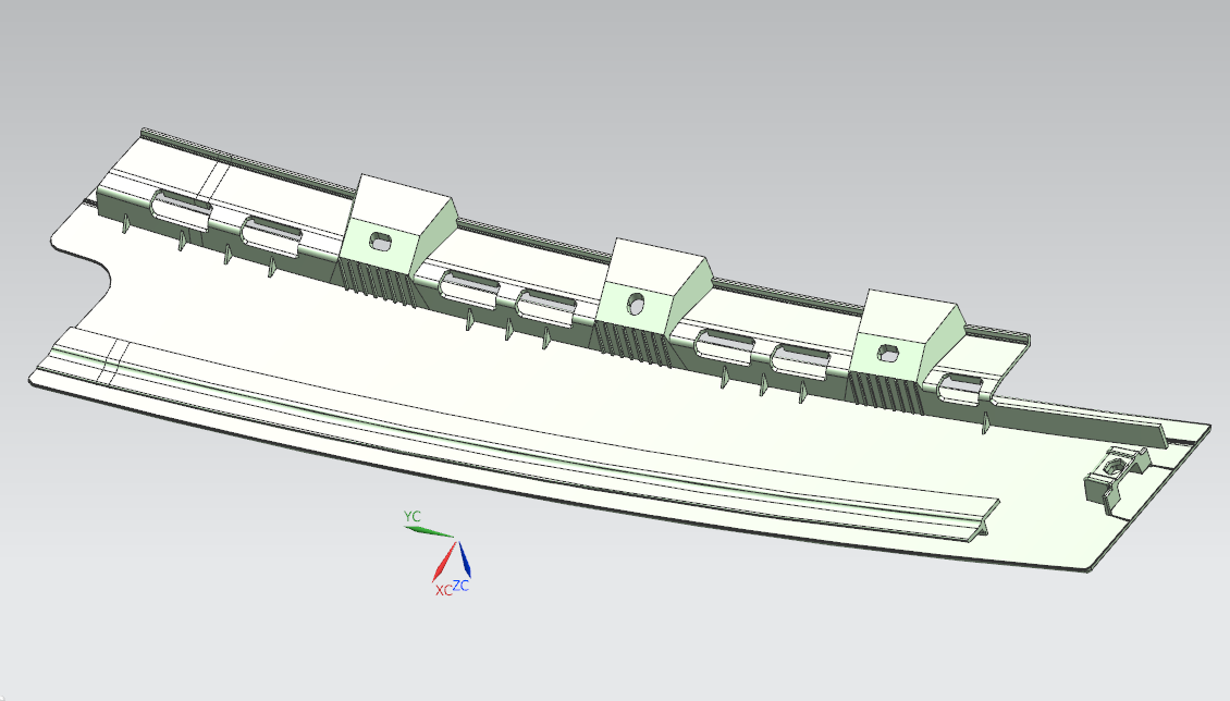 汽车B柱饰板模具3D图档--662082--49