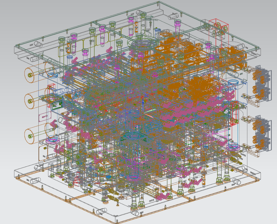 汽车B柱饰板模具3D图档--662082--49
