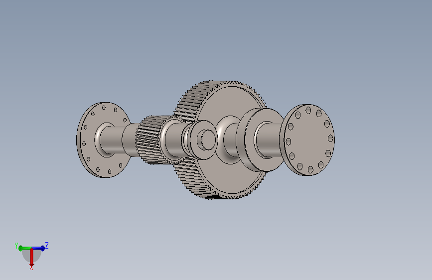 G079374-大齿轮和小齿轮=齿轮变速箱减速机差速器