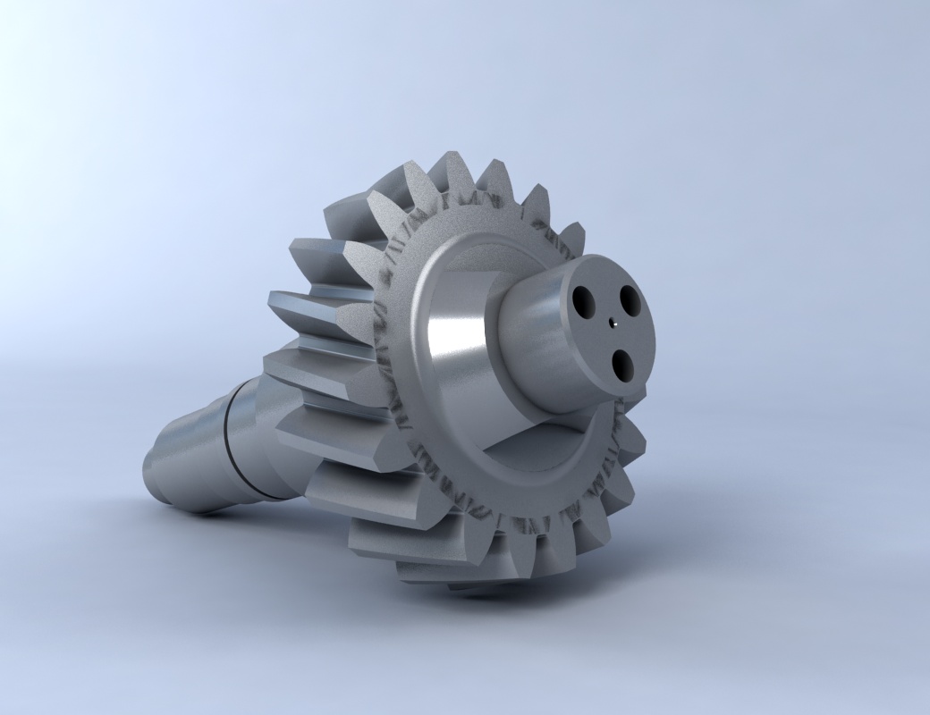 G079408-带齿轮的主轴=齿轮变速箱减速机差速器