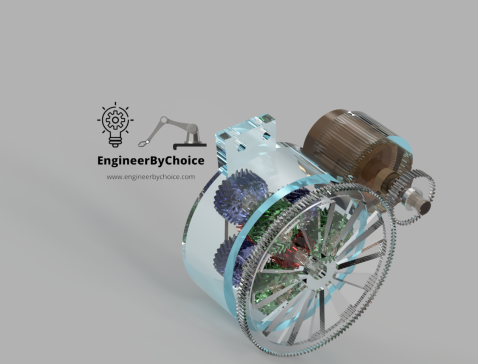 G079743-动能收集器=齿轮变速箱减速机差速器
