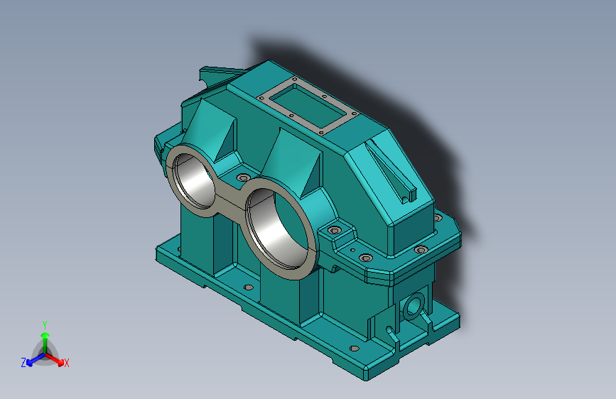 G080521-减速箱 (Gear Housing)=齿轮变速箱减速机差速器