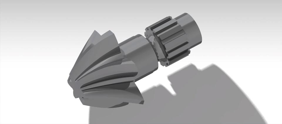 G081254-螺旋齿轮 (205)=齿轮变速箱减速机差速器