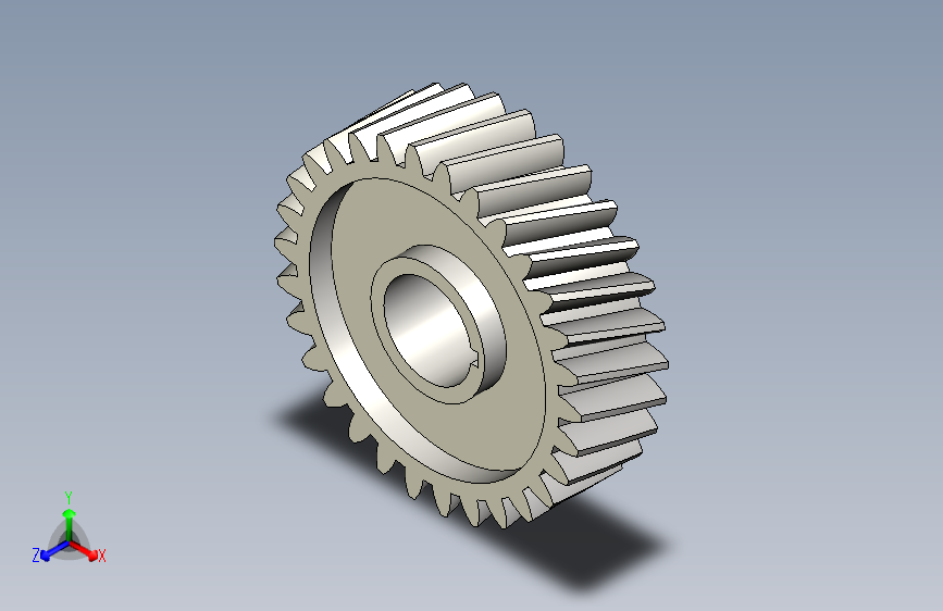 G081375-螺旋齿轮 _ Autodesk Inventor=齿轮变速箱减速机差速器