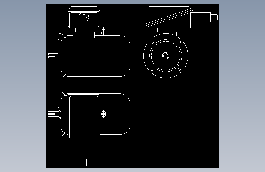 标准电机YB112M-2-4KW-B5
