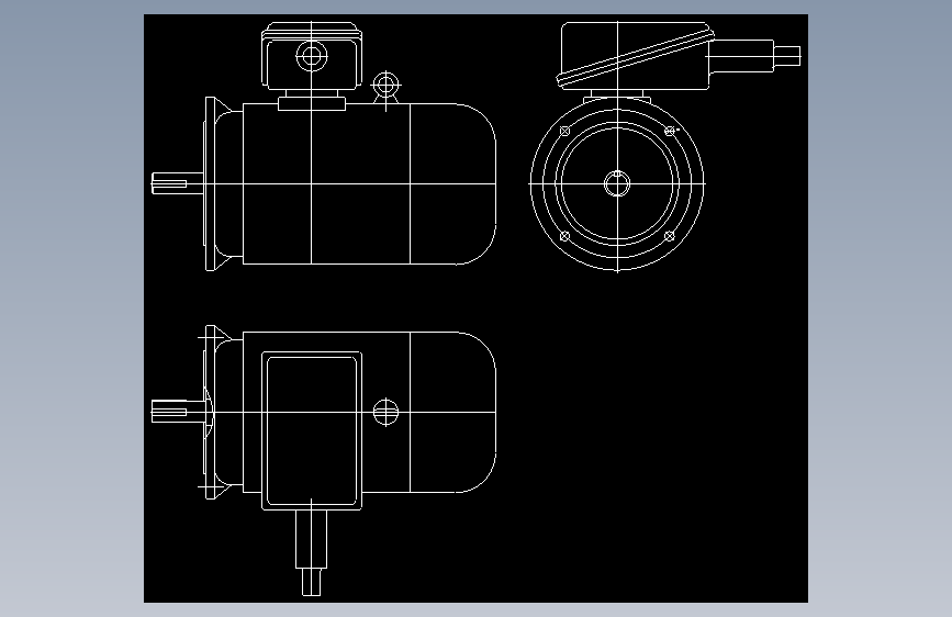 标准电机YB160L-4-15kw-B5
