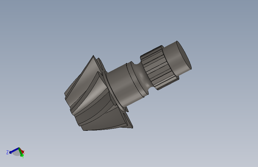 G081573-螺旋锥齿轮 (55)=齿轮变速箱减速机差速器