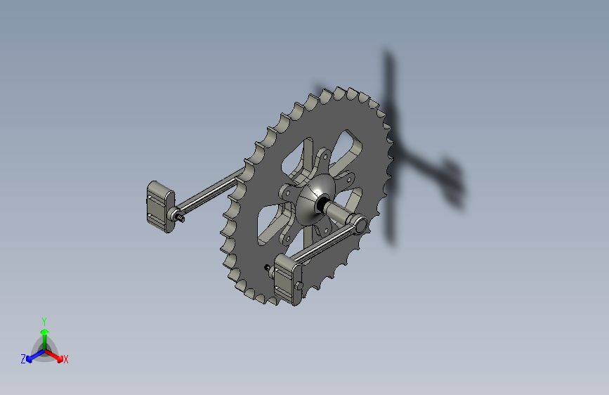 G082138-使用CATIA v5设计带桨的周期齿轮=齿轮变速箱减速机差速器
