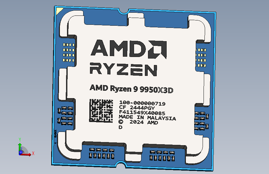 AMD RYZEN 9 9950 X3D