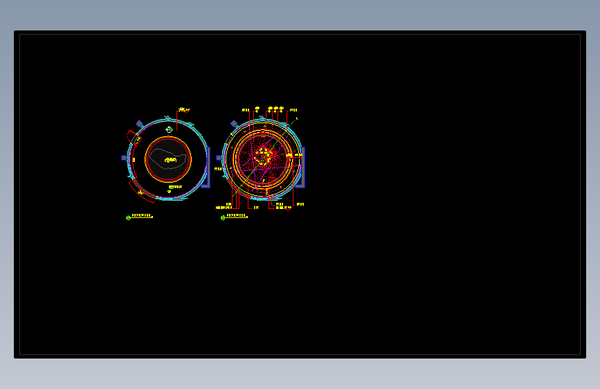展厅方案1E-46~48 影音室、模型区立面图-r2 (.09.09)
