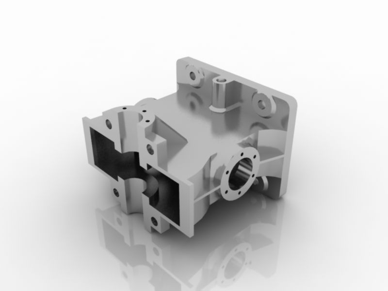 G083657-在 Creo 2.0 中的变速箱=齿轮变速箱减速机差速器