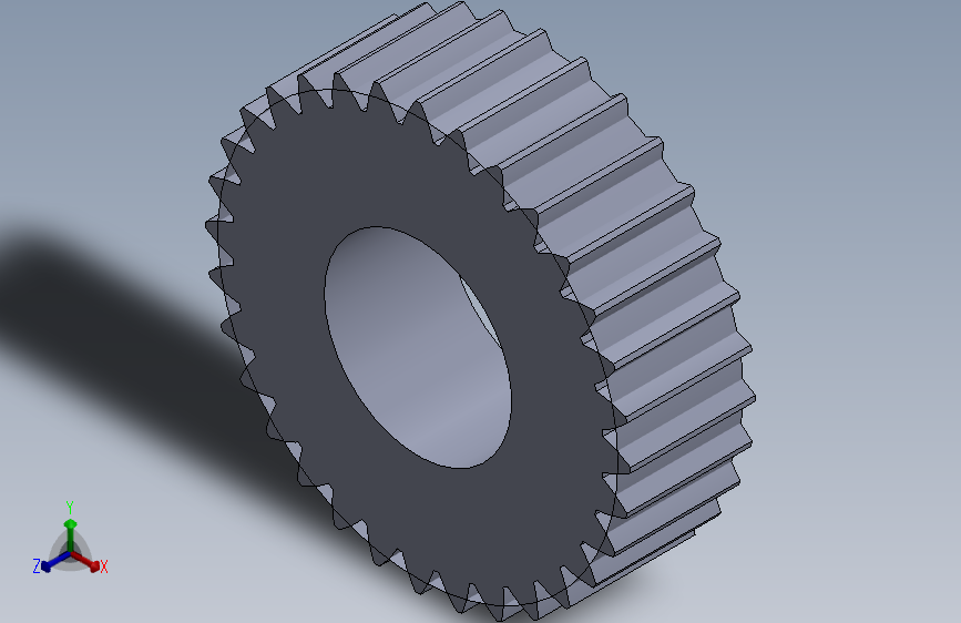 G083681-在SolidWorks中用方程驱动的渐开线齿轮=齿轮变速箱减速机差速器