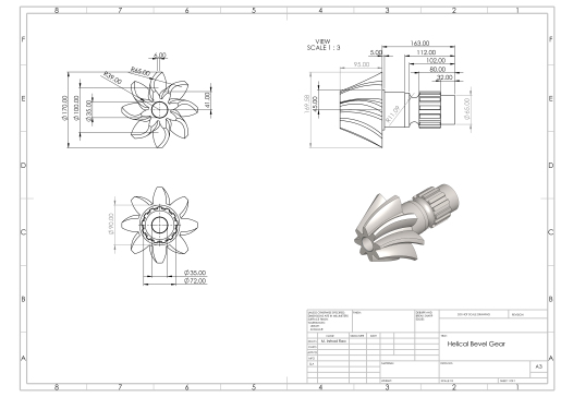 G083995-锥齿轮 (42)=齿轮变速箱减速机差速器