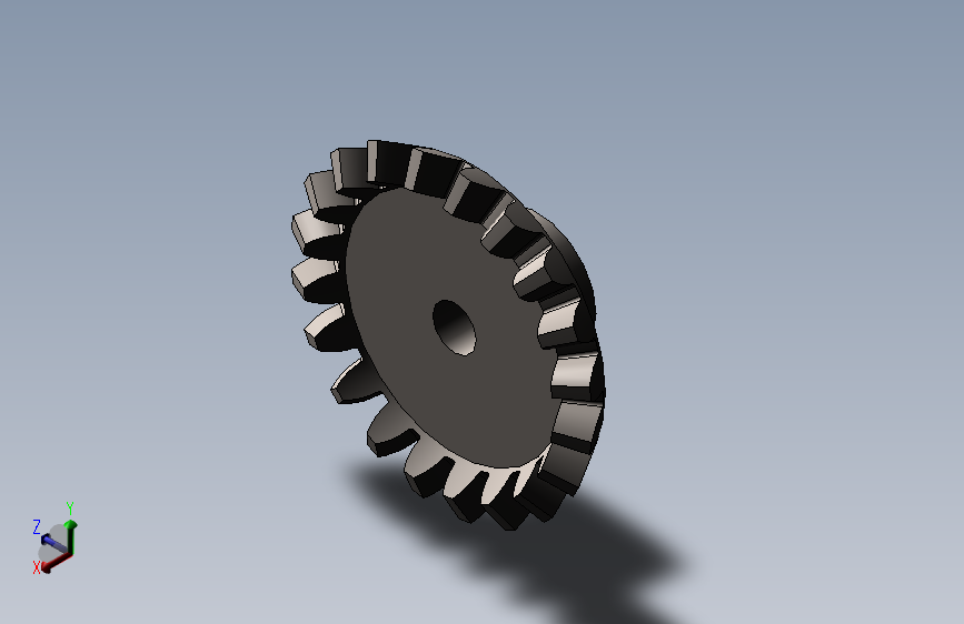 G084204-锥齿轮设计 (2)=齿轮变速箱减速机差速器