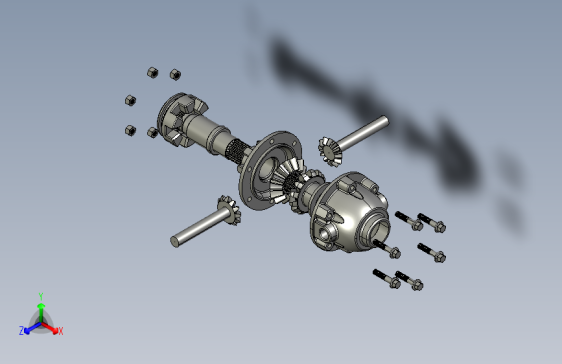 G084338-差速器总成动画=差速器