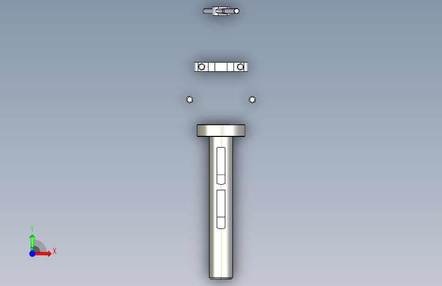 G084871-轴承拉拔器 (14)=拉拔器拉马 正面视图