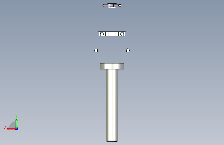 G084871-轴承拉拔器 (14)=拉拔器拉马 背面视图