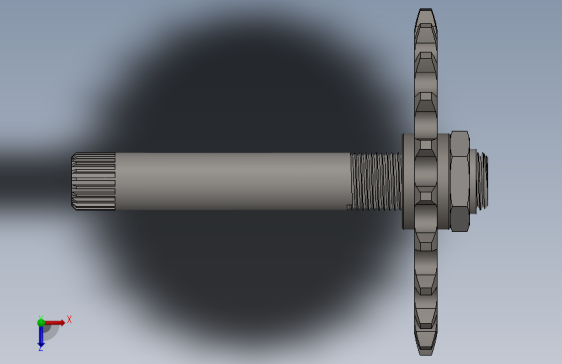 G085040-初级链轮组件=链条链轮