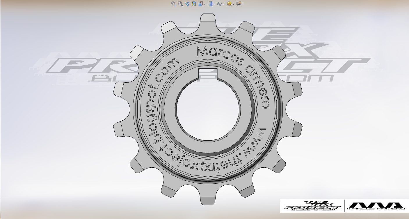 G085079-电动自行车 风轮 千斤顶 Z14=链条链轮