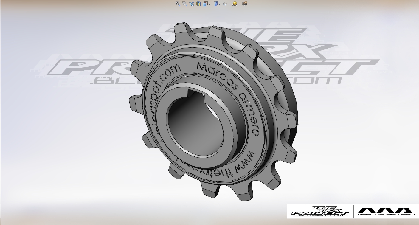 G085079-电动自行车 风轮 千斤顶 Z14=链条链轮