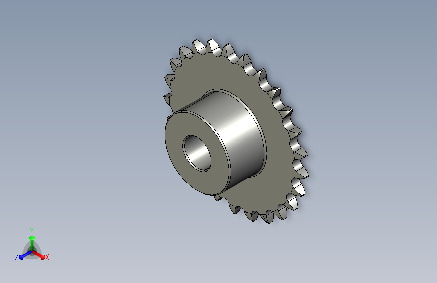 G085677-链轮 25 Z (03-1) 5x2.5mm DIN 8187-ISO_R 606=链条链轮