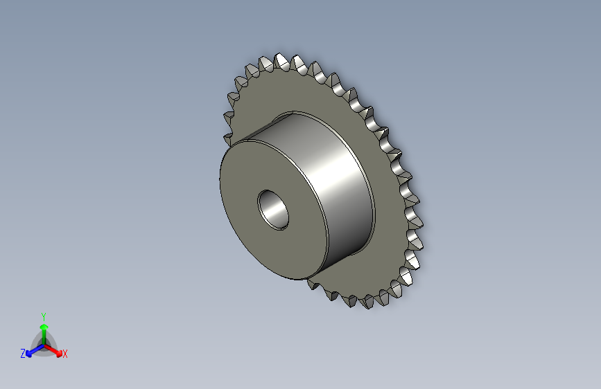 G085686-链轮 32 Z (03-1) 5x2.5mm DIN 8187-ISO_R 606=链条链轮