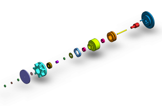 G086129-硝基发动机-链锯离合器改装=链条链轮