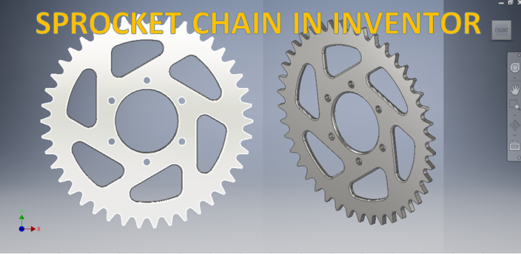 G086167-在 Inventor 中的链轮链 __ Inventor 绘图教程 __ 3D 绘图 __ 教程 __ Inventor 3D=链条链轮