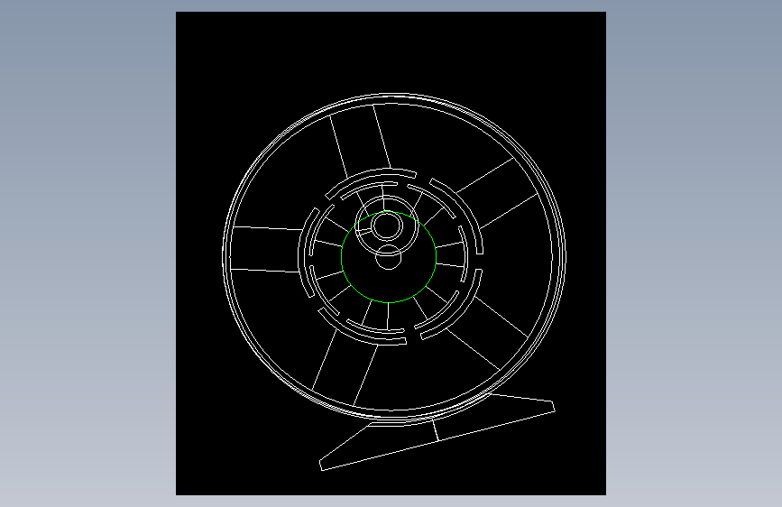 G086483-3D model of DC Motor or DC Generator=电机电动机