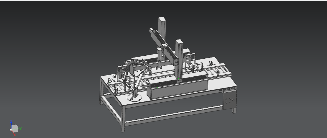 自动焊接机+工程图+CAD