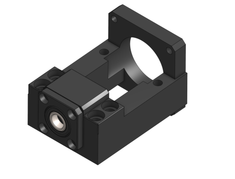 G087181-HM10-57 Nema 23 安装座 用于 sfu1204 滚珠丝杠=电机电动机
