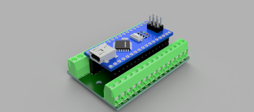 Arduino Nano IO 保护板