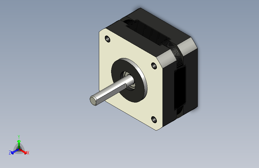 G087527-Nema 17 步进电机 17HS4023 0.7安 1.4Kg_cm=电机电动机