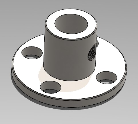 G087564-Nema 23 6.35mm 螺栓连接轴联轴器=电机电动机