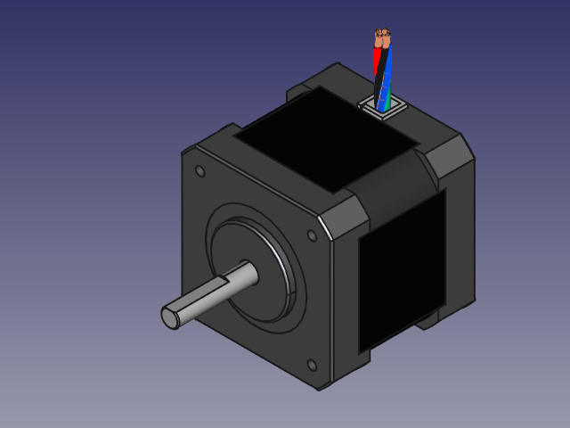 G087702-NEMA17 x 40=电机电动机