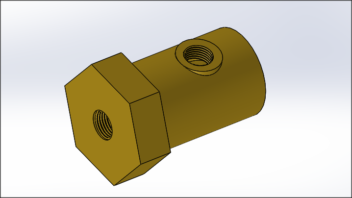 G087867-RC黄铜到车轮电机联轴器 6mm 直流电机轴=电机电动机