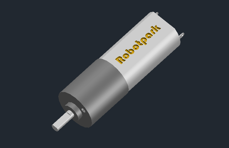 G087887-Robotpark 16毫米迷你直流电机 10转_分钟=电机电动机
