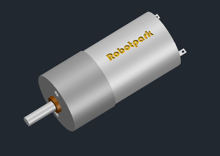 G087898-Robotpark 25毫米小型直流电机 200转_分钟，500转_分钟和750转_分钟=电机电动机