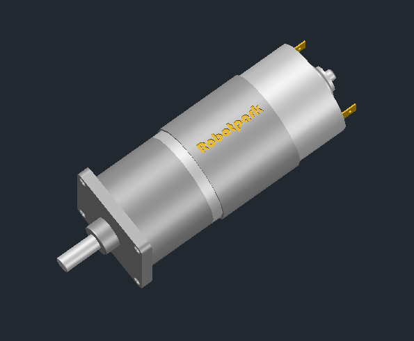 G087917-Robotpark 42mm中型直流电机 10Rpm, 30Rpm=电机电动机