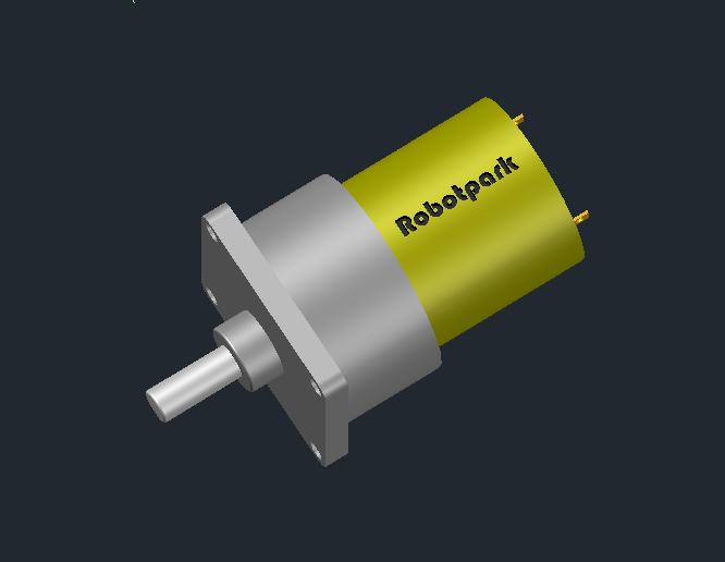 G087925-Robotpark 42mm中型直流电机 750Rpm=电机电动机