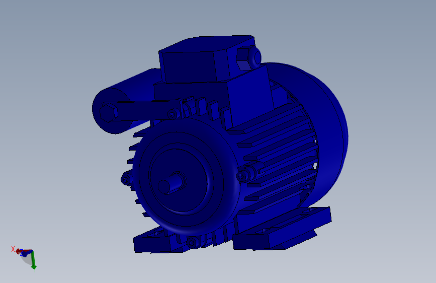 G087997-Solidworks中的电机=电机电动机