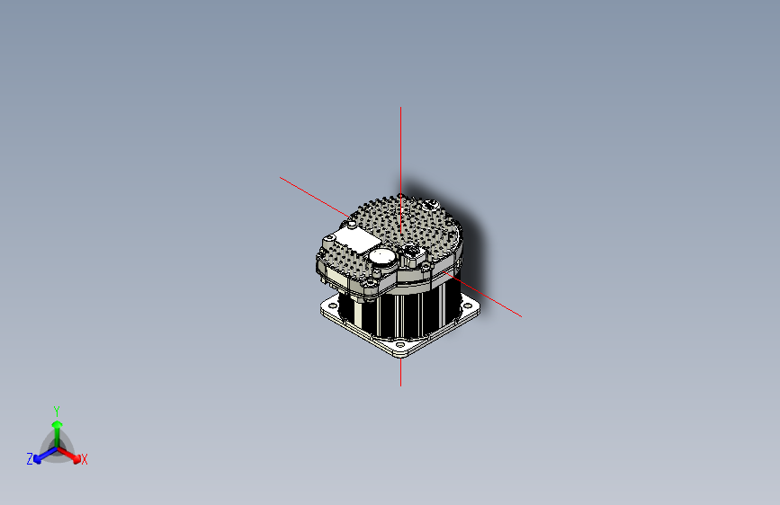 G088045-Teknic ClearPath - SD SK 伺服电机 型号_ [CPM-3411] 更新了 .IGS 和 .IGES 文件=电机电动机舵机